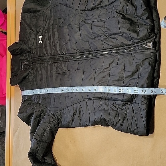 Under Armour Women's Size XS Cold Gear Reactor Coat / Jacket, Black, Gently Used - Picture 8 of 14